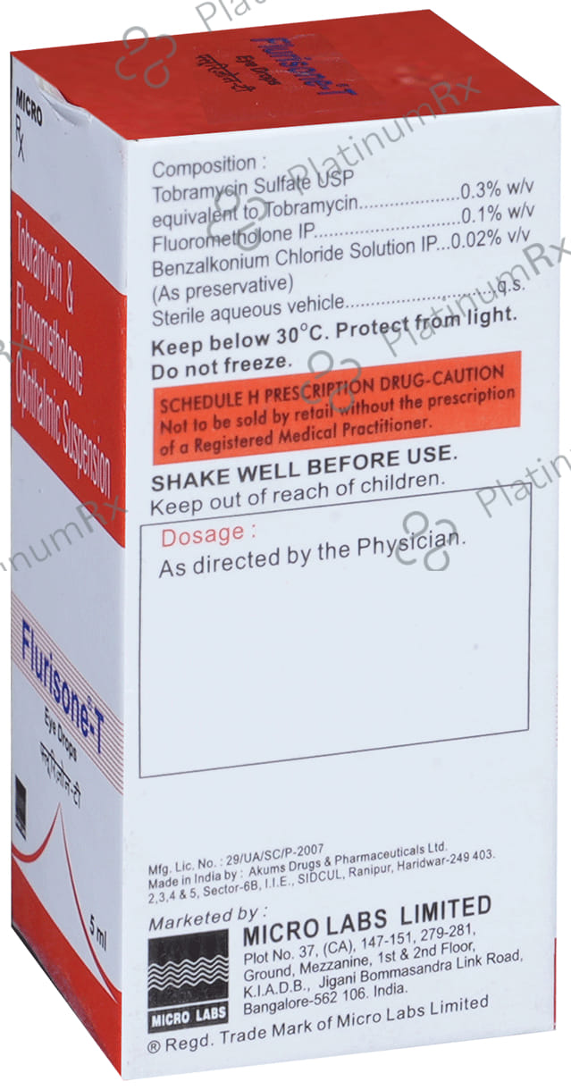 Flurisone T Eye Drop 5ml