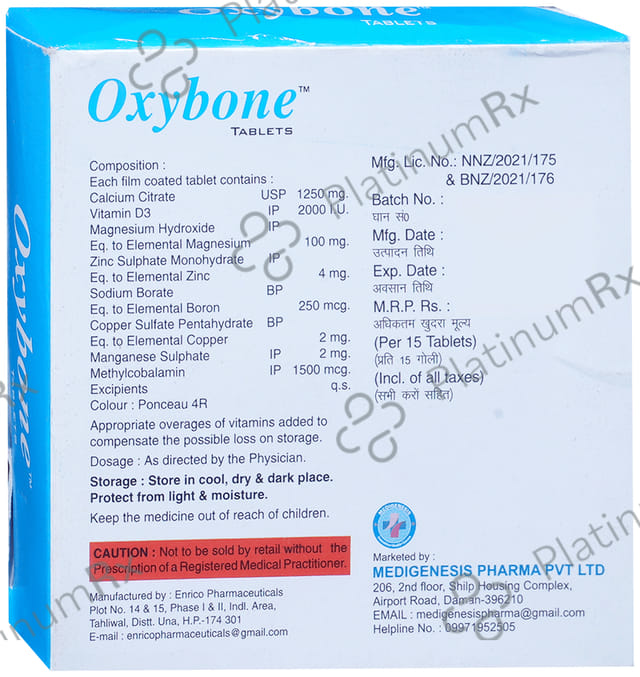 Oxybone Tablet