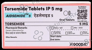 Aidsemide 5mg Tablet 10s