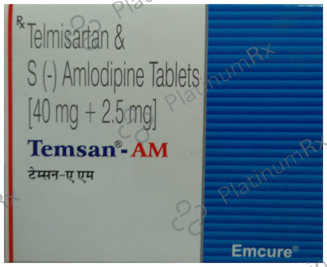 Temsan AM 2.5/40mg Tablet 15s