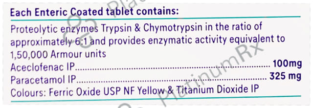 Inir 100/325mg Tablet 10s