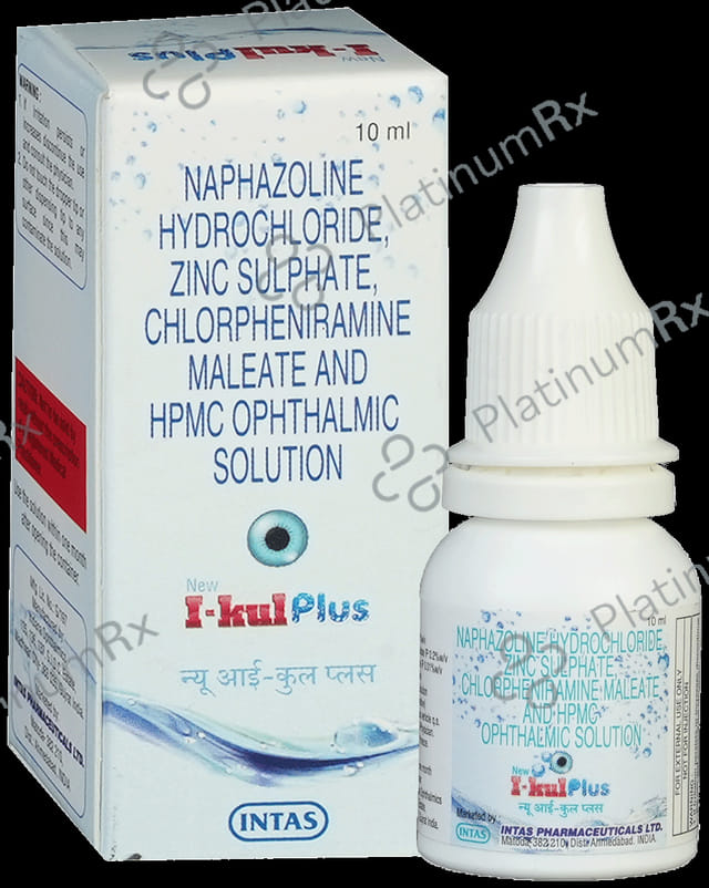 New I-Kul Plus Ophthalmic Solution 10 Ophthalmic Solution