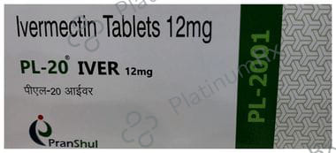 PL 20 Iver 12mg Tablet 10s
