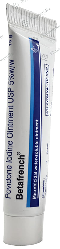 Betafrench 5% Ointment 15gm