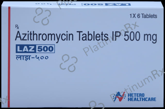 Laz 500mg Tablet 6s