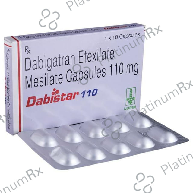 Dabistar 110mg Capsule 10s