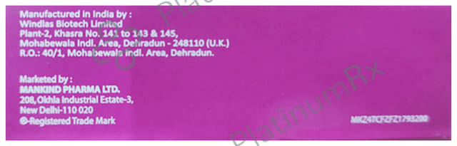 Glizid M XR 30/500mg Tablet 15s