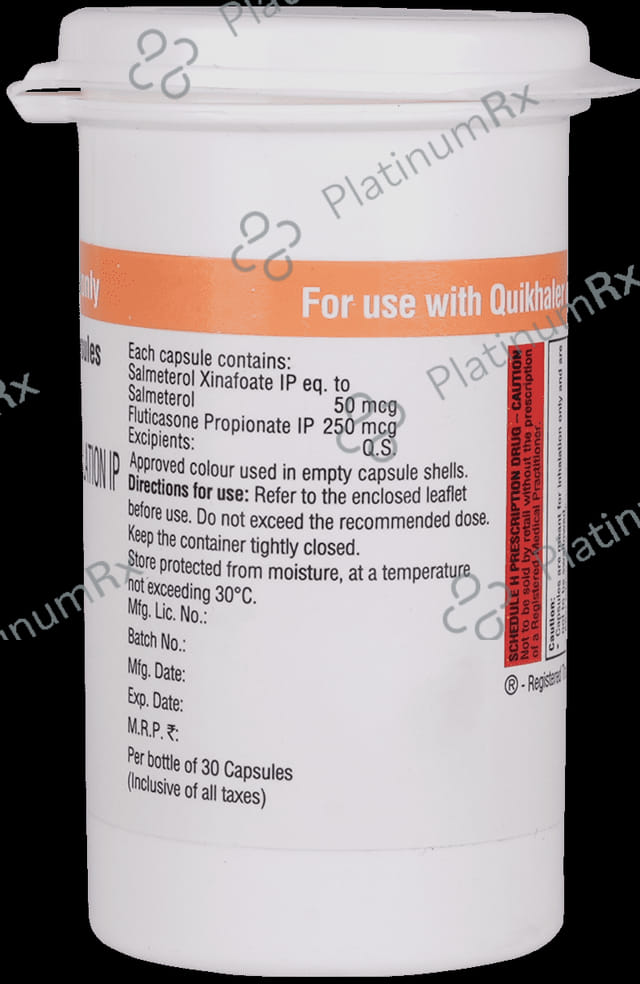 Quikhale SF 50mcg/250mcg Capsule 30s