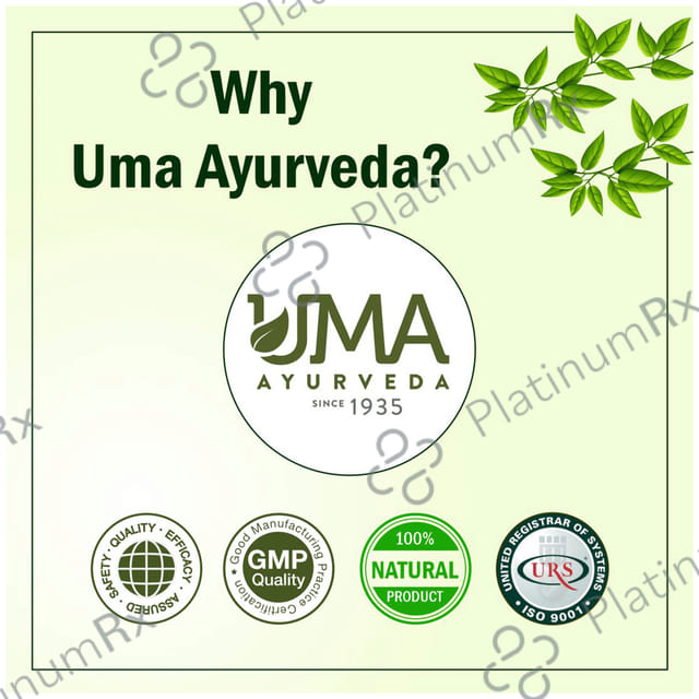 Uma Ayurveda Umarhoid Tablet for Quick Relief in Piles Tablet 120 tablets