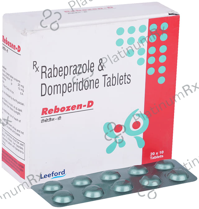 Rebozen D 10/20mg Tablet 10s