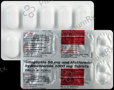 Sitazit M 50/1000mg Tablet 10s