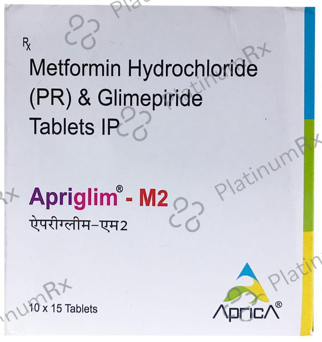 Apriglim M 2 Tablet PR 15s
