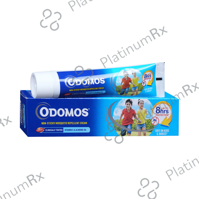 Odomos Non Sticky Mosquito Repellent Cream 50gm