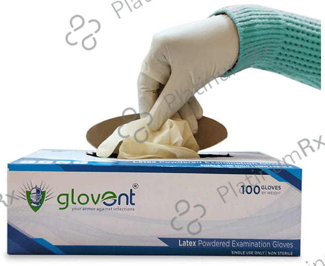 Glovent Examination Glove Medium Latex Powder Free