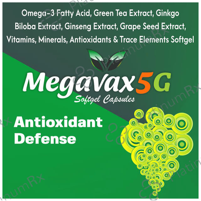 Megavax 5G Softgel Capsule 10s