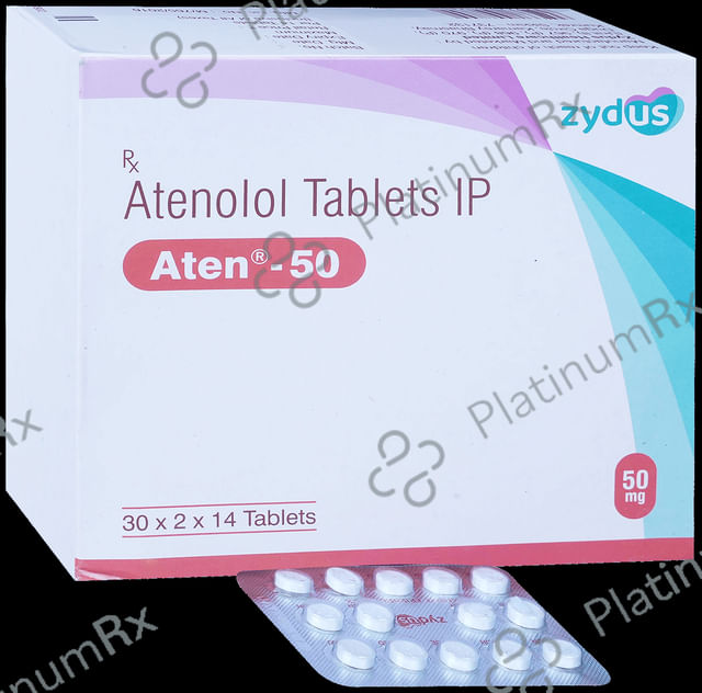 Aten 50mg Tablet 14s