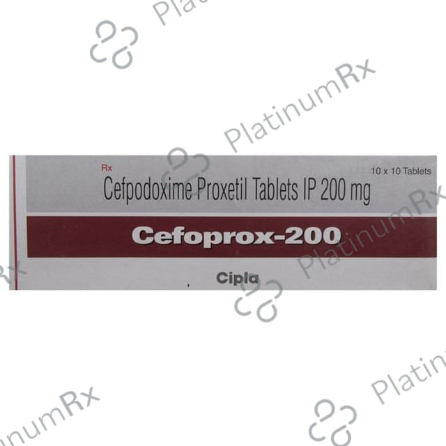 Cefoprox 200mg Tablet 10s