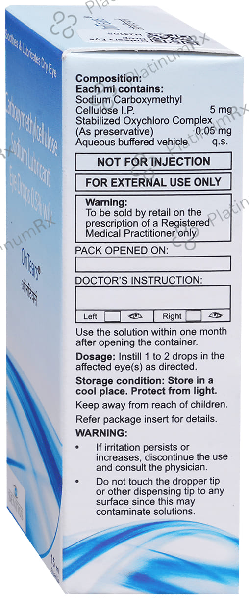 Ontears 0.5% Eye Drop 15ml