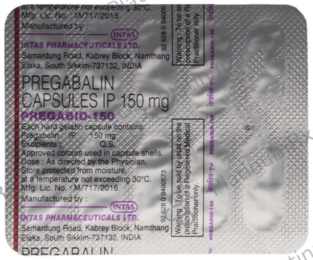 Pregabid 150 Capsule