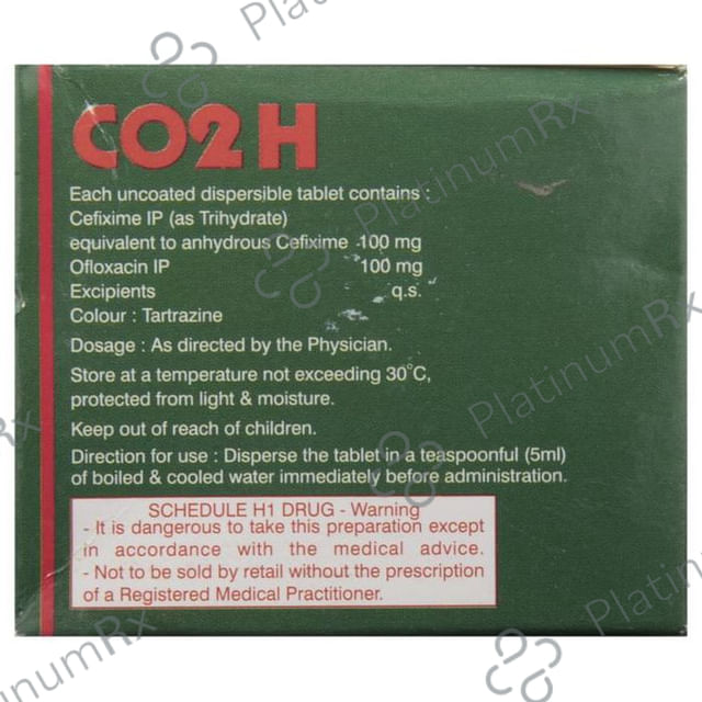 CO2 H 100/100mg Tablet DT 10s