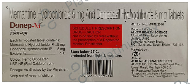 Donep M 5/5mg Tablet 15s