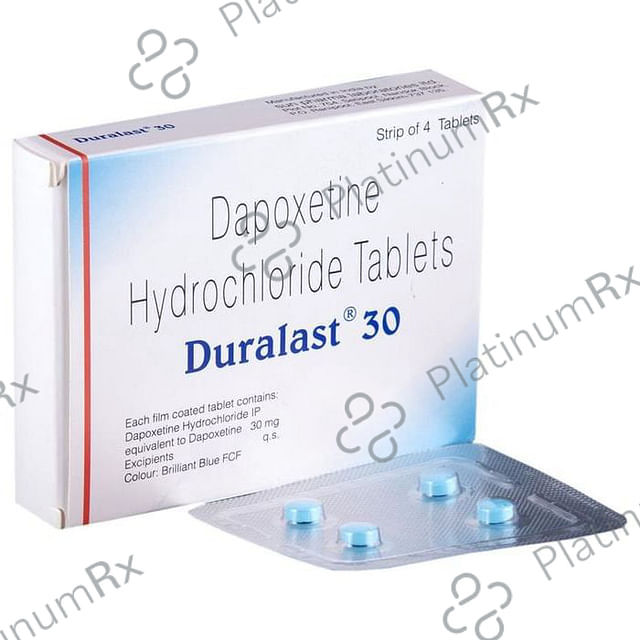 Duralast 30mg Tablet 4s