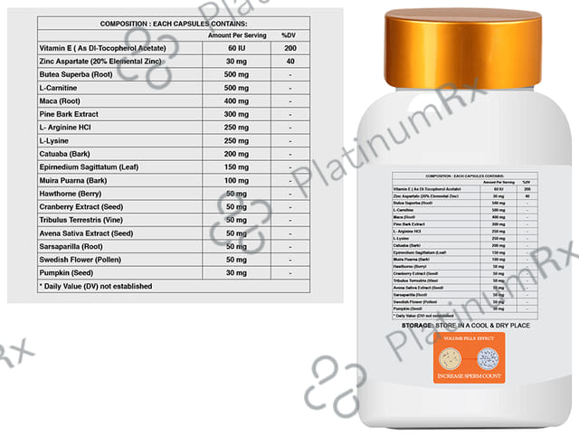 S & M Pharmacy Volume Pills Capsule