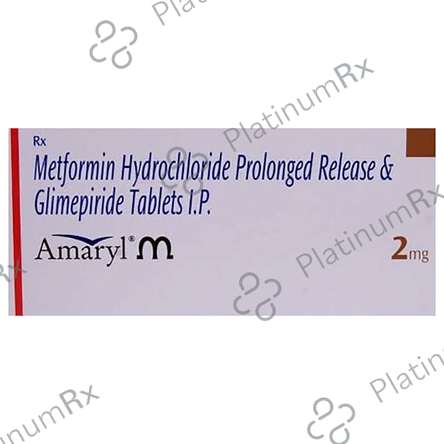 Amaryl M 2/500mg Tablet PR 20s