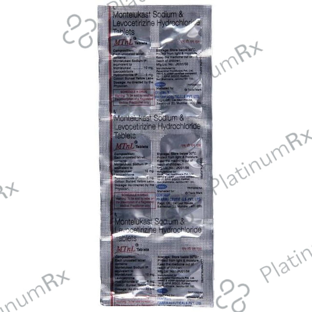 MTnL 5/10mg Tablet 10s