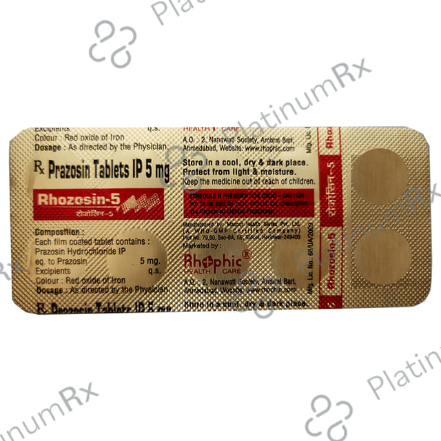 Rhozosin 5 Tablet