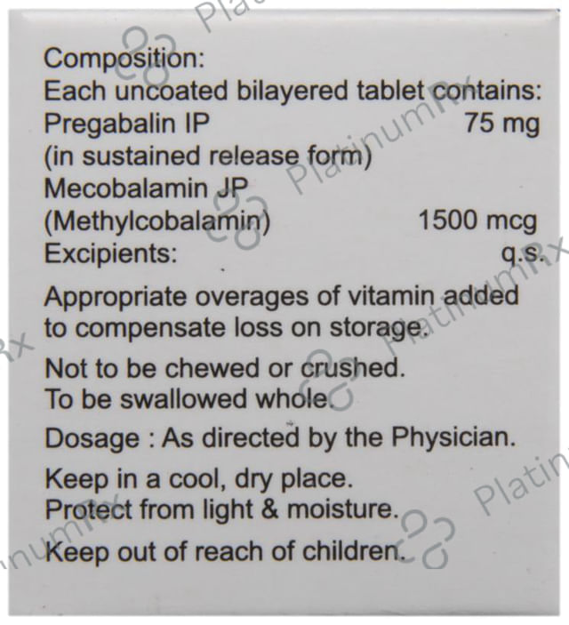 Gabamax SR 75 Tablet