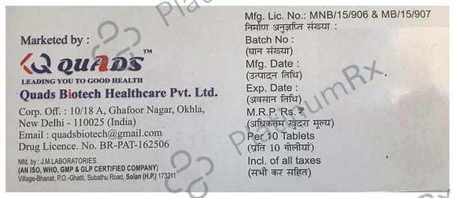 Qsart 80mg Tablet 10s