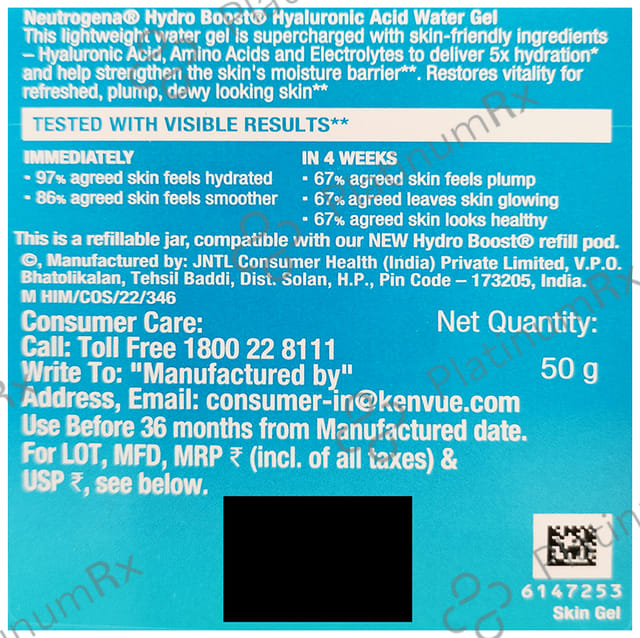 Neutrogena Hydro Boost Water Gel 50gm
