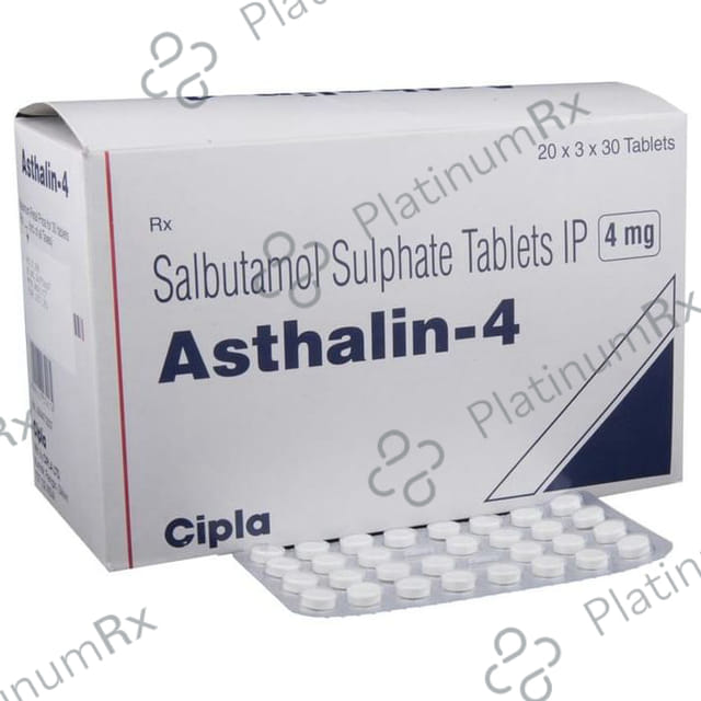 Asthalin 4mg Tablet 30s