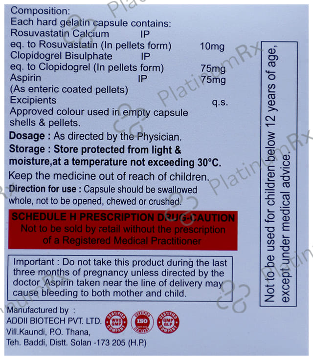 Rosulez Gold 10 Capsule 10s