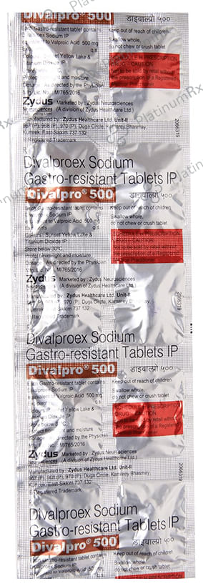 Divalpro 500mg Tablet 10s