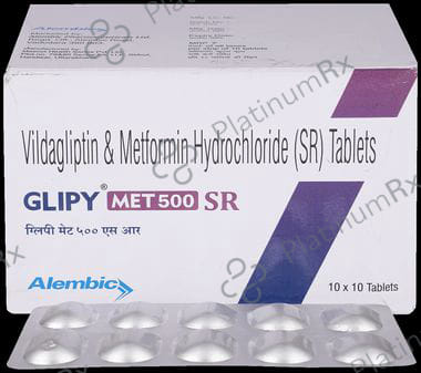 Glipy Met 500mg SR Tablet 10s