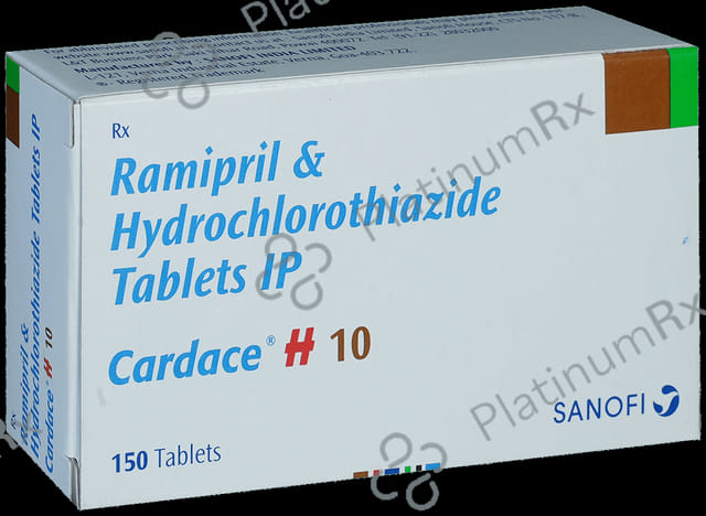 Cardace H 12.5/10mg Tablet 15s
