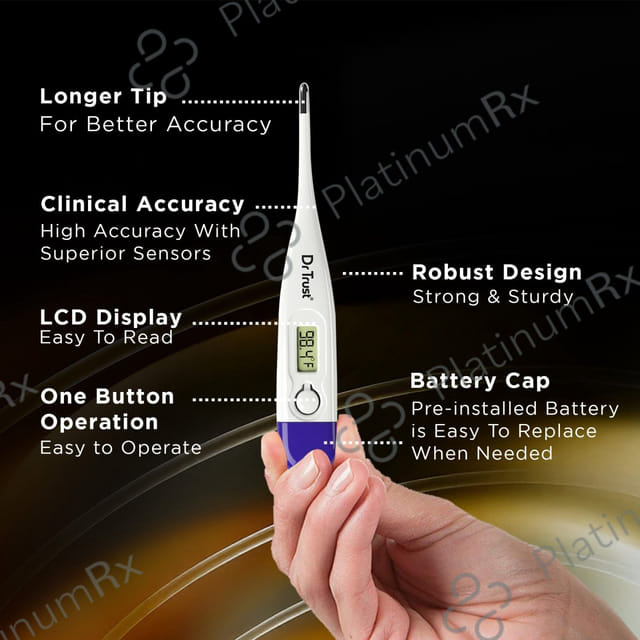 Dr Trust USA Digital Thermometer 605