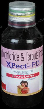XPect PD Strawberry 15/1.25mg Syrup 100ml