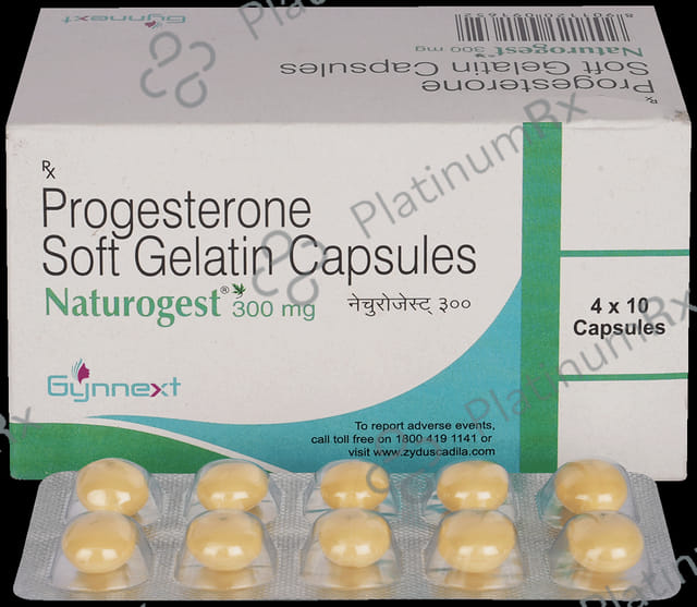 Naturogest 300mg Soft Gelatin Capsule 10s