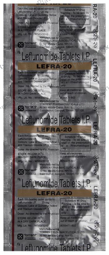 Lefra 20mg Tablet 10s