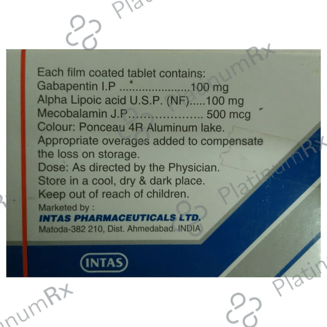 Gabapin Plus Tablet 10s