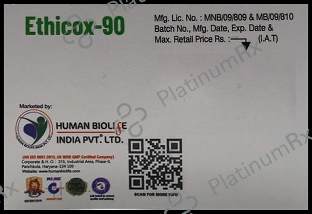 Ethicox 90mg Tablet