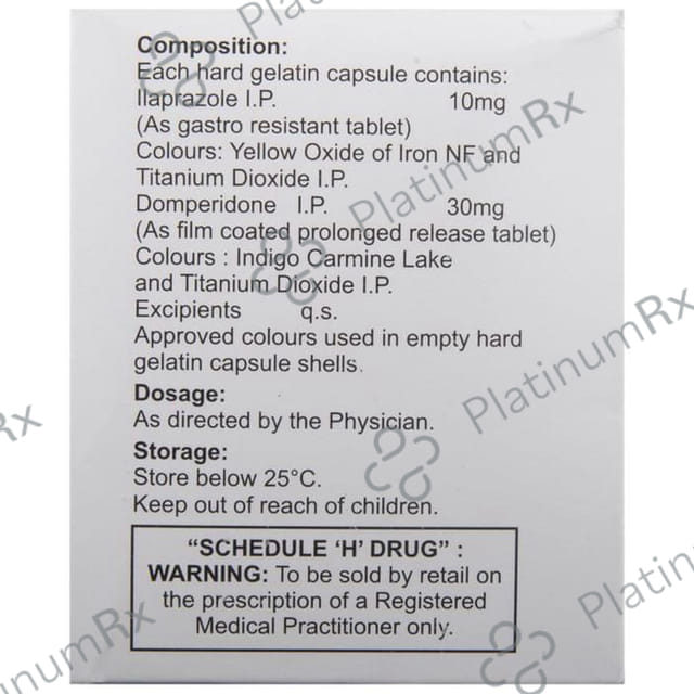 Ilapro D 30/10mg Capsule PR 10s