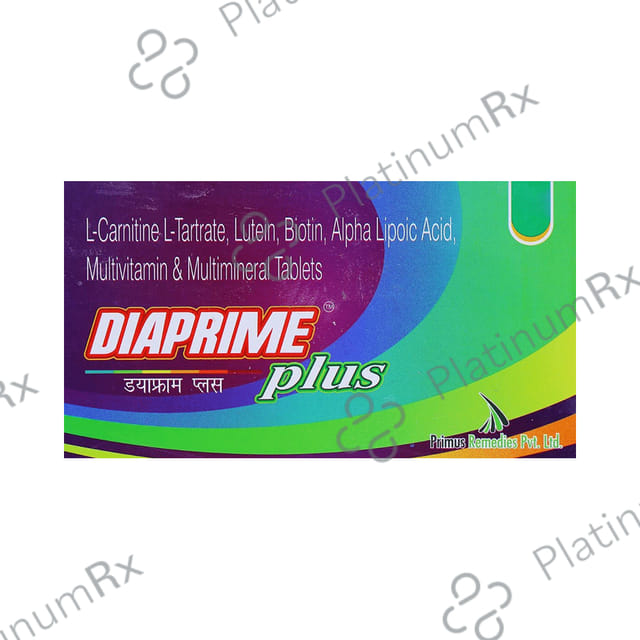 Diaprime Plus Tablet 10s