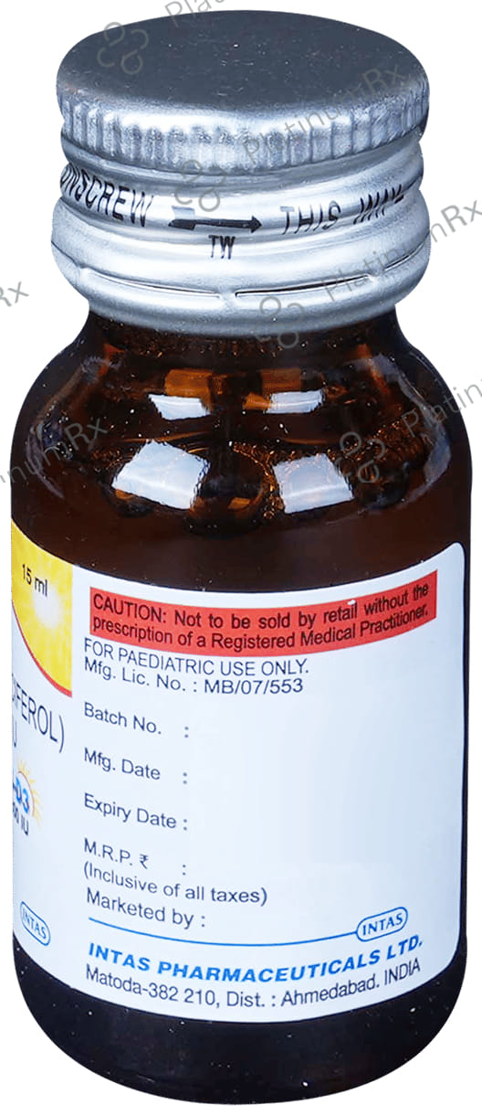 Calcitas D3 800IU Oral Drop 15ml