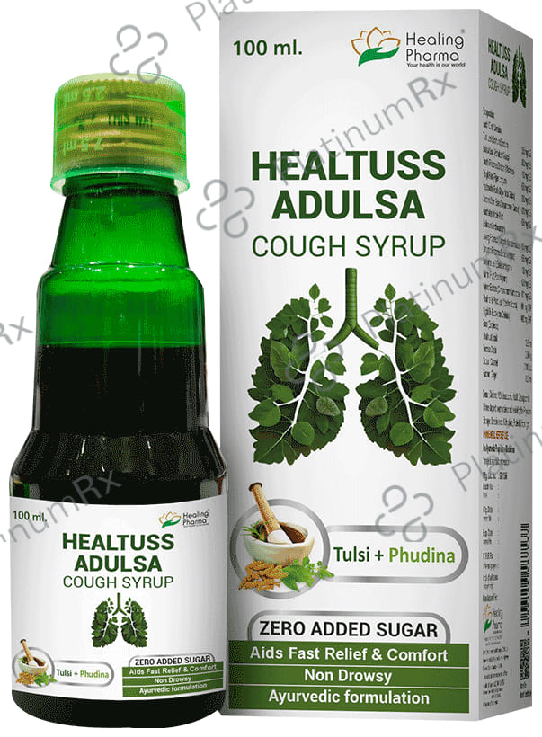 Healing Herbs Healtuss Adulsa Cough Syrup 100ml