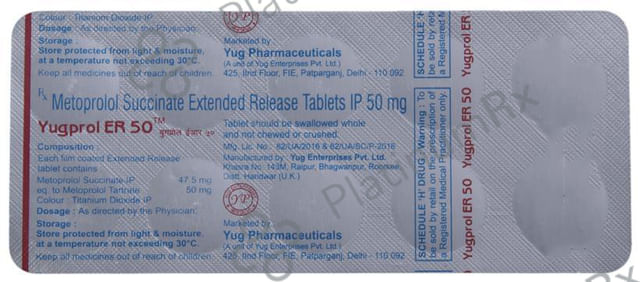 Yugprol ER 50 Tablet 10 Tablet ER