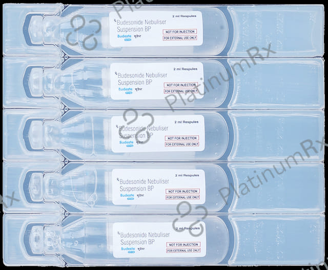 Budeste 0.5mg Respules 5X2ml